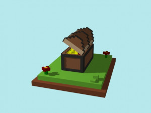 voxel chest - model 1 3D Model
