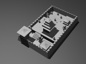 Low Poly Castle 1 Modelo 3D