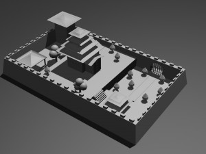 Low Poly Castle 1 Modelo 3D
