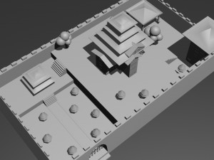 Low Poly Castle 1 Modelo 3D