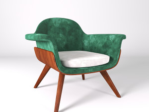 modern armchair 3D Model