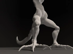 monstre serpent Modèle 3D