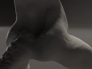 monstre serpent Modèle 3D