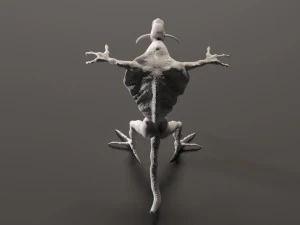 monstre serpent Modèle 3D