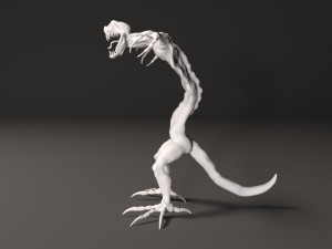 snake monster 3D Модель