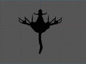 monstre serpent Modèle 3D