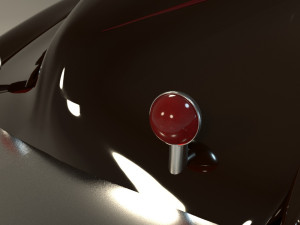 classic car rigged chevrolet Model 3D