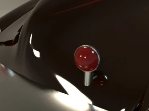 classic car rigged chevrolet 3D Model
