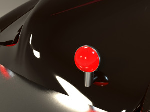 classic car rigged chevrolet Model 3D