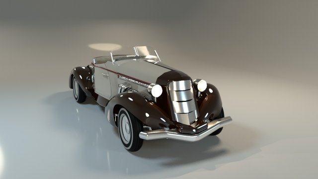 classic car rigged chevrolet Model 3D .c4d .max .obj .3ds .fbx .stl .blend 