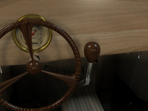 classic car rigged chevrolet Model 3D