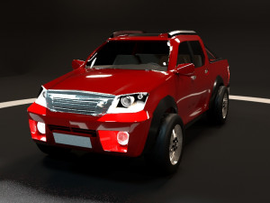 toyota hilux 3D 모델
