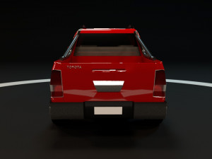 toyota hilux 3D 모델