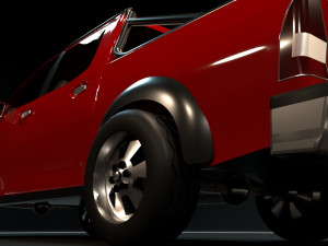 toyota hilux 3D 모델