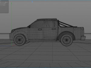 toyota hilux 3D 모델