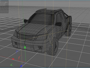 toyota hilux 3D 모델