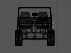 jeep cj-6 3D Model