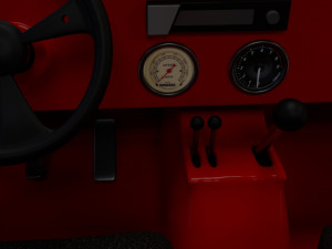 jeep cj-6 3D Model