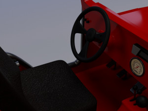jeep cj-6 3D Model