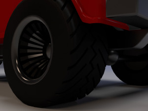 jeep cj-6 3D Model