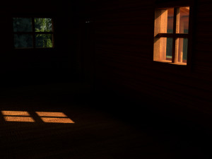 wooden house Modèle 3D