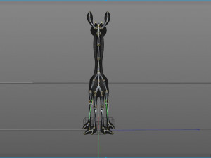 llama 3D Model