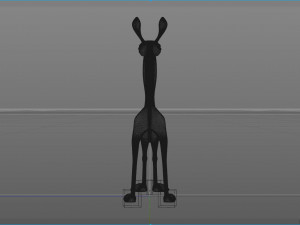 llama 3D Model