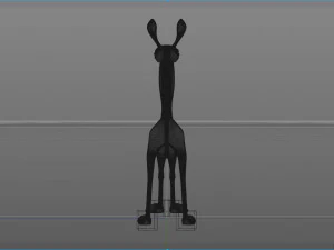 llama 3D Model