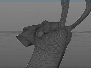 llama 3D Model