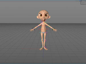 baby fetenjeh 3D Model