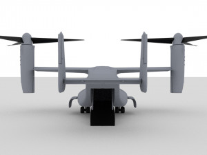 marine mv-22 mcas miramar 3D मॉडल