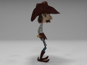 cowboy 3D Model