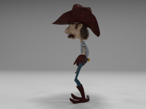 cowboy 3D Model