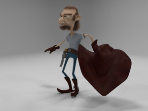 cowboy 3D Model