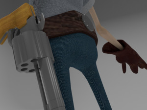 cowboy 3D Model