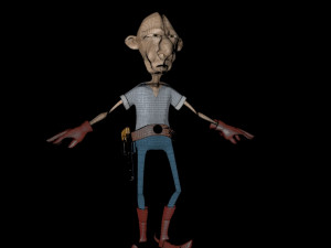 cowboy 3D Model