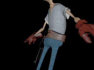 cowboy 3D Model
