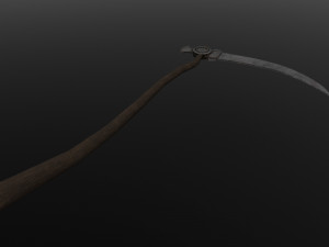 satanic scythe 3D 모델