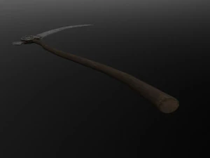 satanic scythe 3D Model