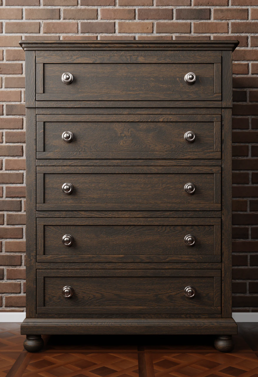 drawer chest 3D Model .c4d .max .obj .3ds .fbx .stl .blend 