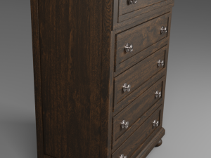 drawer chest 3D Model