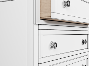 drawer chest 3D Model
