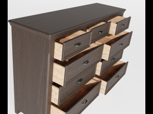 chest of drawers 3Dモデル