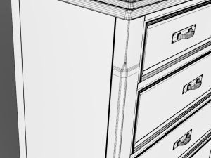 chest of drawers 3Dモデル
