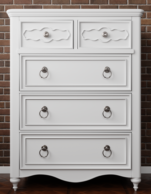 chest of drawers 3D Модель .c4d .max .obj .3ds .fbx .stl .blend 