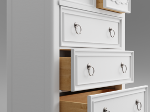 chest of drawers 3D Модель