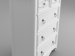 chest of drawers 3D Модель