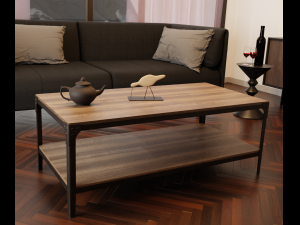 coffetable 3D मॉडल