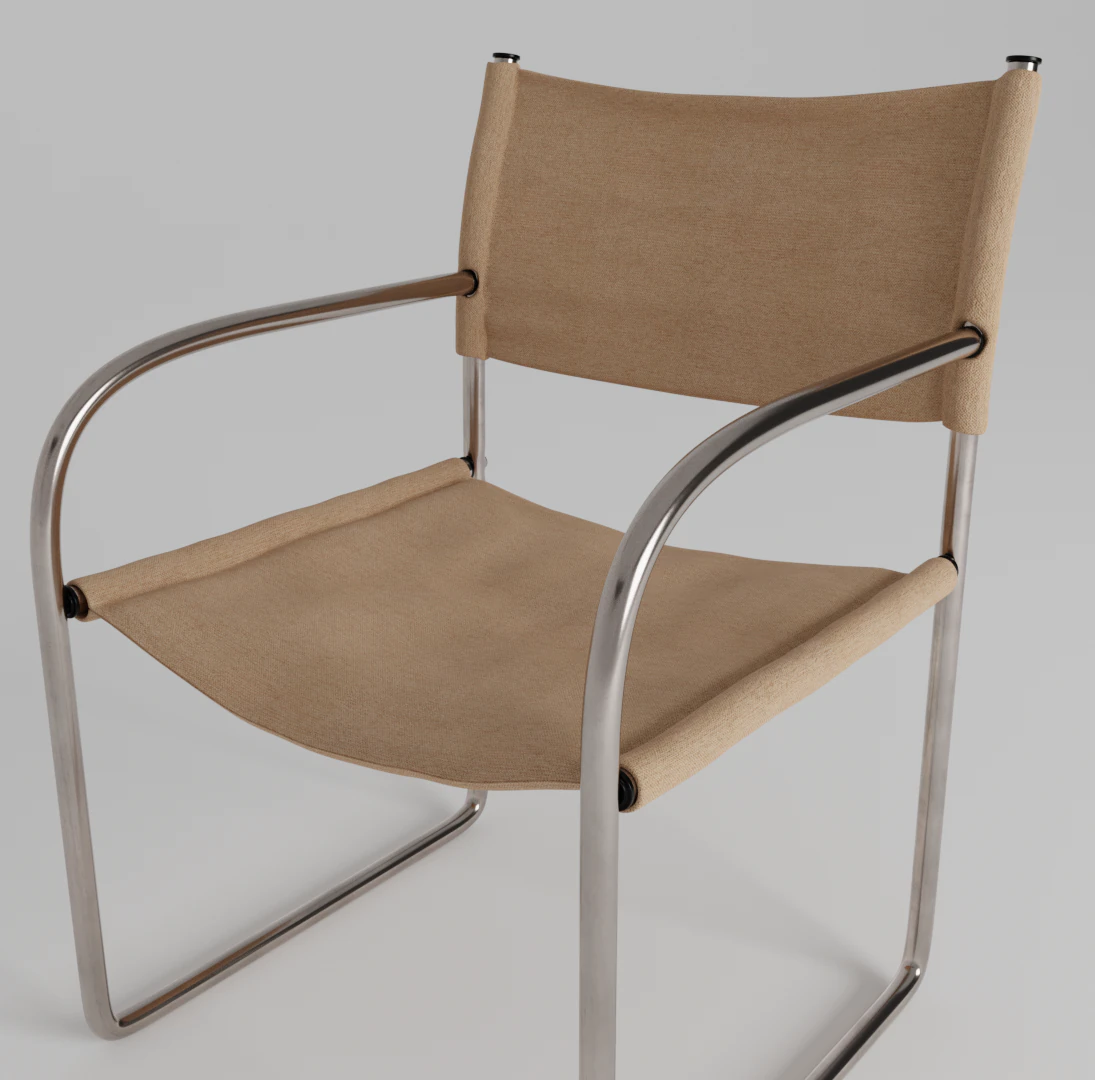chair 3D Model .c4d .max .obj .3ds .fbx .stl .blend
