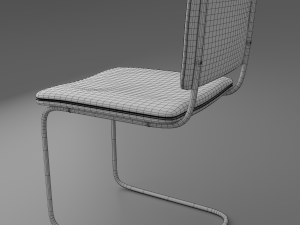 leather chair Modello 3D